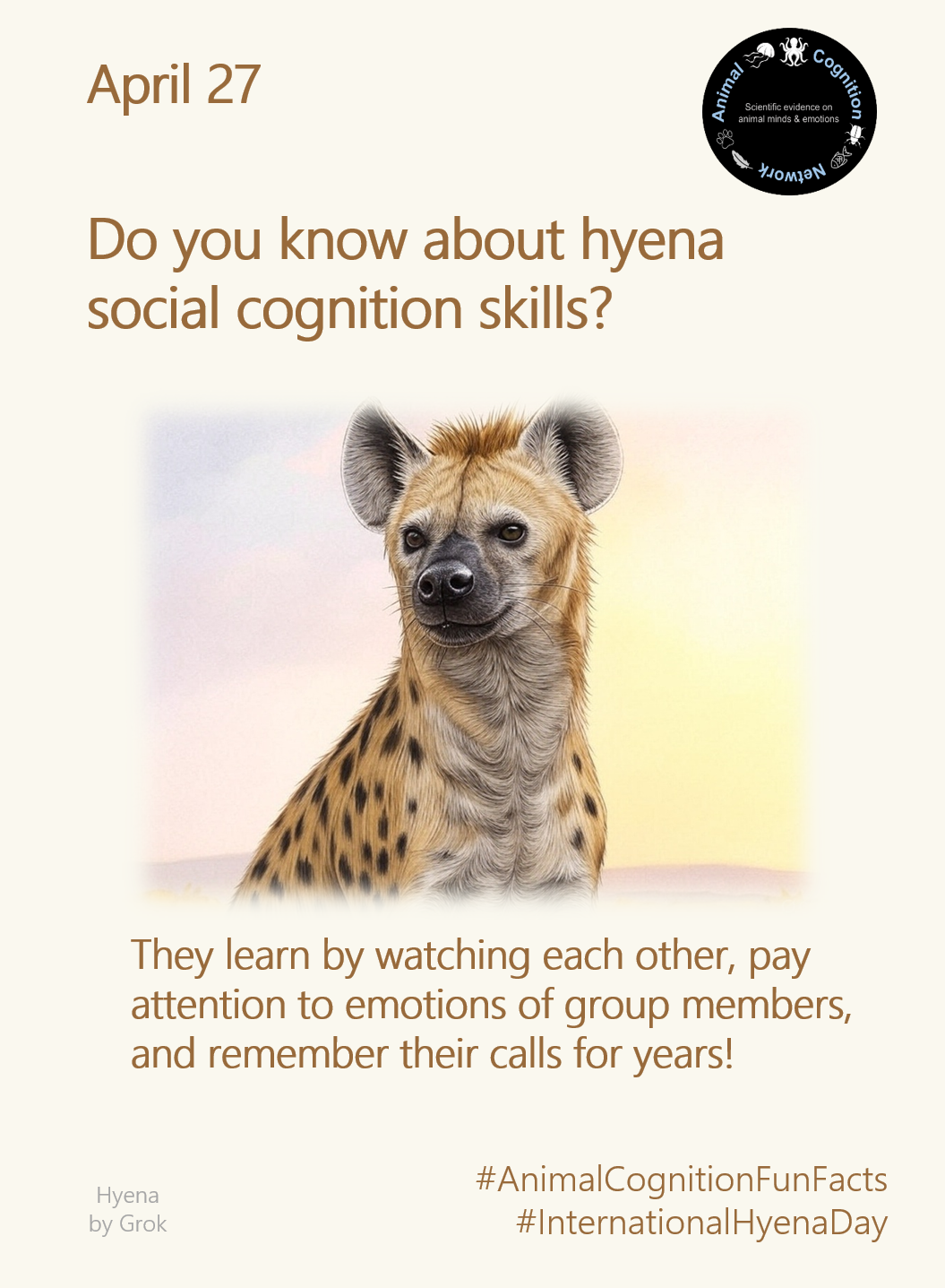 Animal Cognition Fun Facts