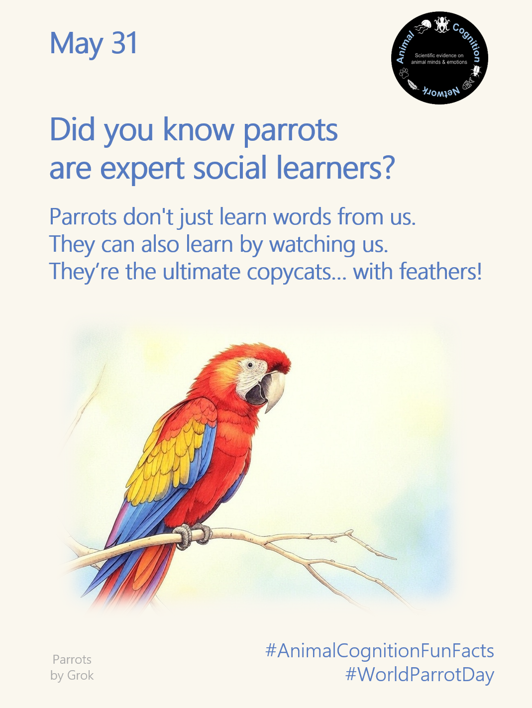 Animal Cognition Fun Facts