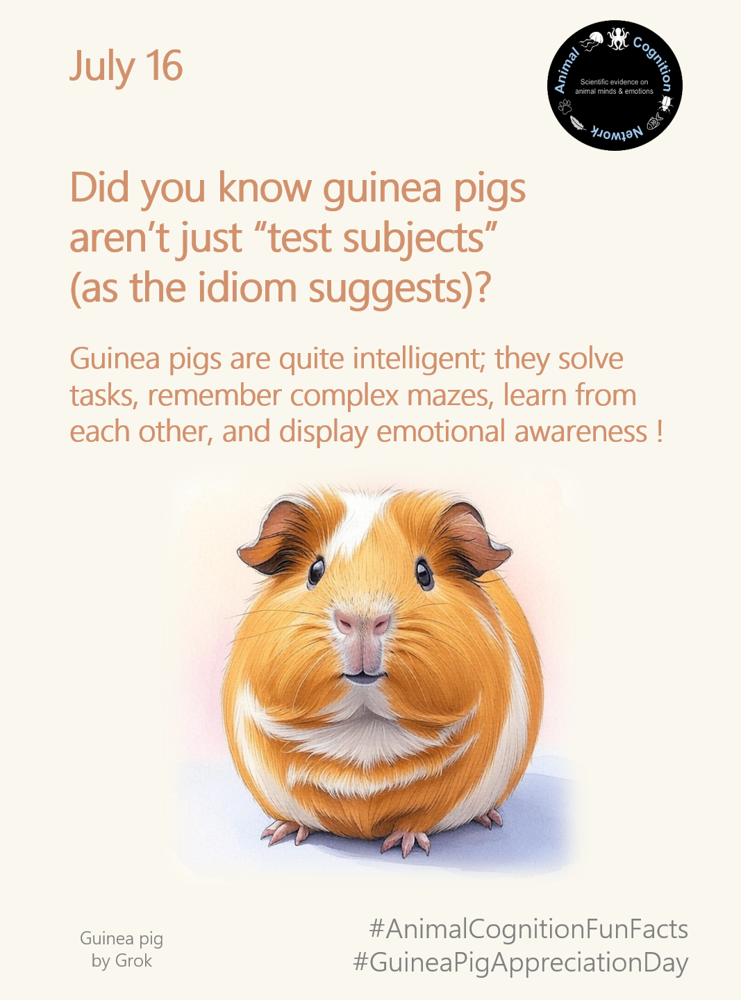 Animal Cognition Fun Facts